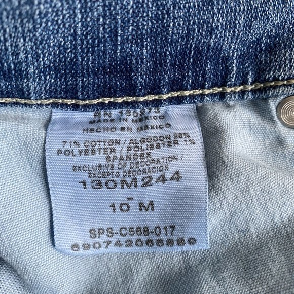 Riders Lee Classic Fit Slender Stretch Jeans 10 M - Picture 10 of 11